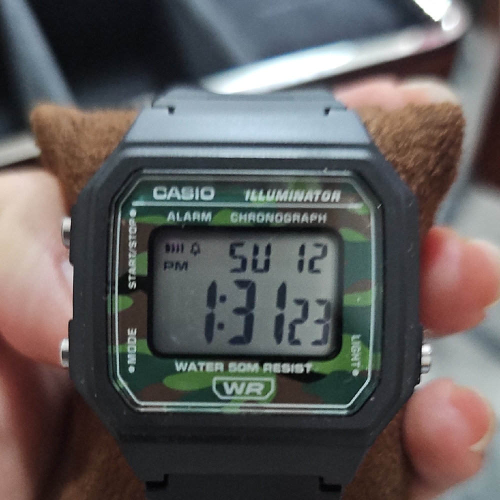 Casio Camouflage Digital Smartwatch